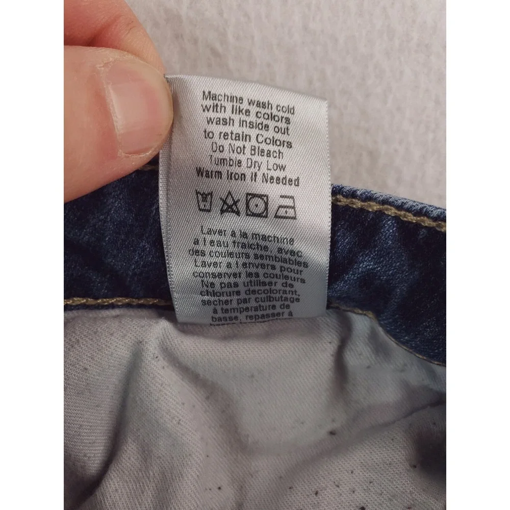 Big Star Jeans Womens 26‎ Maddie Bootcut Y2K Low Rise Distressed Stretch Denim